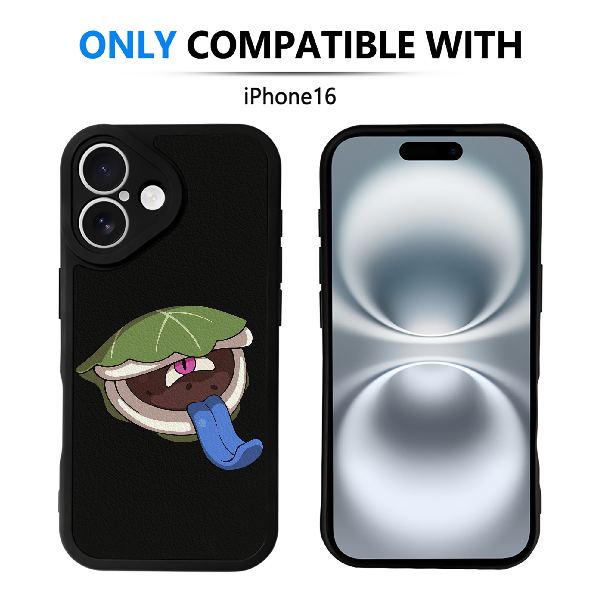 （画像用） 妖怪ウォッチ Yo-kai Watch 【iPhone 16シリーズ対応】シリコンスマホケース（レザー調） 材質：シリコン